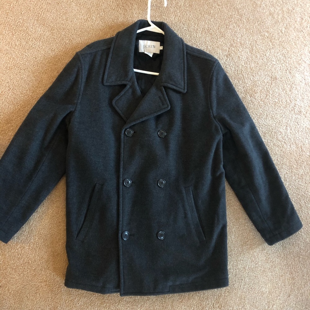 JCrew Wool Peacoat.